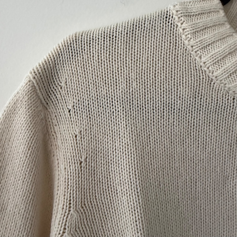 Outerknown Cotton Lightweight Pullover Sweater Bo… - image 3